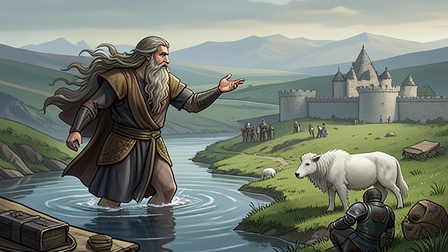The Tiber Sign from "Aeneid". The Tiber Sign Revelation The river god appears to Aeneas and identifies the Tiber as the destined center of settlement. The landscape itself becomes an ally.