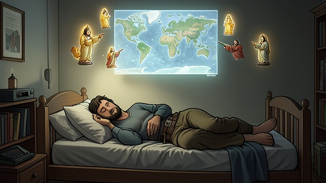 The Household Dream from "Aeneid". The Household Dream Revelation The rescued household gods appear to Aeneas and explain that Crete is not the promised home.