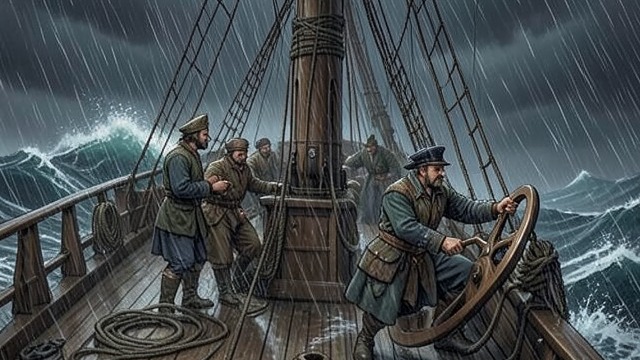 The Storm Scatter from "Aeneid". The Storm Scatter Darkness A storm hides stars and land, scattering the fleet across the sea.
