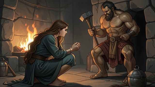 Venus’s Request from "Aeneid". Venus’s Request Anxiety Venus sees the growing war and asks Vulcan to protect Aeneas.