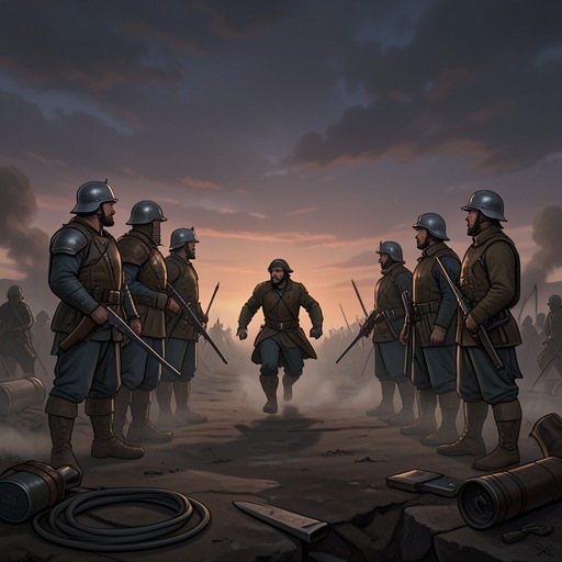 The War’s Final Arc from "Aeneid". This flow traces the Latian war from manipulated grievance to the duel that establishes a new political order.