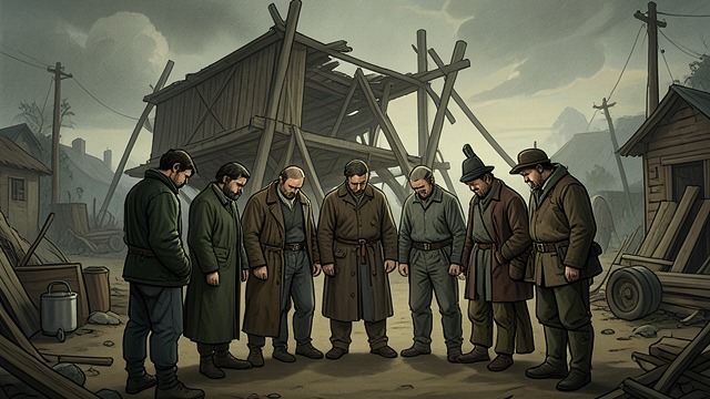 一个离散的社群,《飞越疯人院》中的场景。一个离散的社群 无所适从的金钱 部族成员把补偿款交给酋长布罗姆登之父,询问接下来该怎么办。那时,经过这场抗争,他的权威与力量已逐渐消磨殆尽。 超越财产的损失 社群虽然获得了补偿,却失去了村庄、捕鱼场,以及共同的生活中心。这段经历让酋长布罗姆登亲身体会到,现代化也意味着被剥夺。