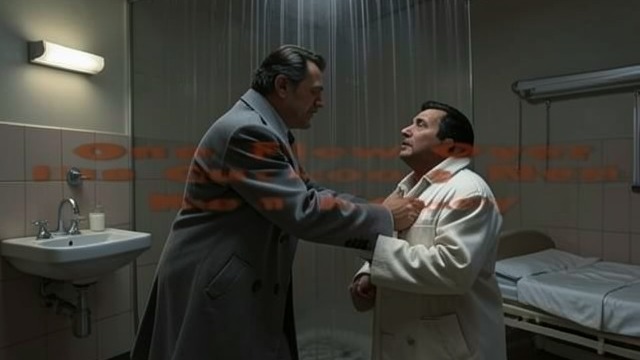 Bromden Joins the Fight from "One Flew Over the Cuckoo's Nest". Bromden Joins the Fight Action Replaces Silence When another aide restrains McMurphy, Chief Bromden throws him into the shower.