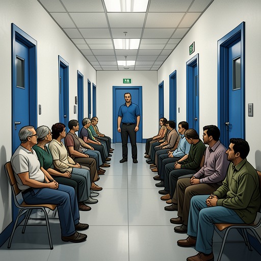 The Ward's Changing Balance from "One Flew Over the Cuckoo's Nest". This flow traces how the ward shifts from tightly enforced routine toward collective action and then into a fragile aftermath.
