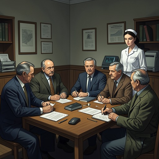 Democracy and the Vote from "One Flew Over the Cuckoo's Nest". This conflict thread follows the ward's democratic language through manipulated procedure and the patients' increasingly direct acts of resistance.