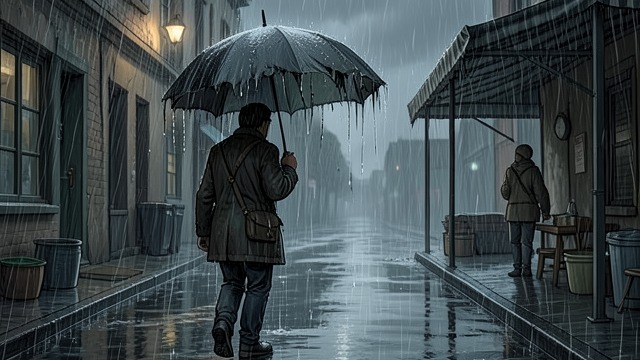 The Umbrella Analogy from "Another". Imperfect Protection Rain and Strategy Chibiki compares the “Not There” Strategy to using an umbrella in rain.