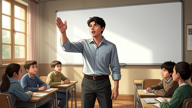 Young Idealism from "Another". The Teacher Who Believed A Fired-Up Educator Tatsuji Chibiki teaches social studies and leads Class 3 with faith in collective ideals.