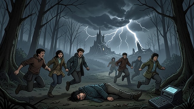 The Ritual’s Reversal from "Another". The Shrine Hope Collapses A Repeated Schedule The 1998 students return to the same facility and plan the same shrine visit.
