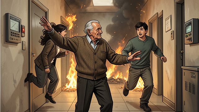 The Emergency Protector from "Another". Returning to the Lodge A Practical Rescue Tatsuji Chibiki drives Ikuo Takabayashi’s relative to the hospital during an asthma attack.