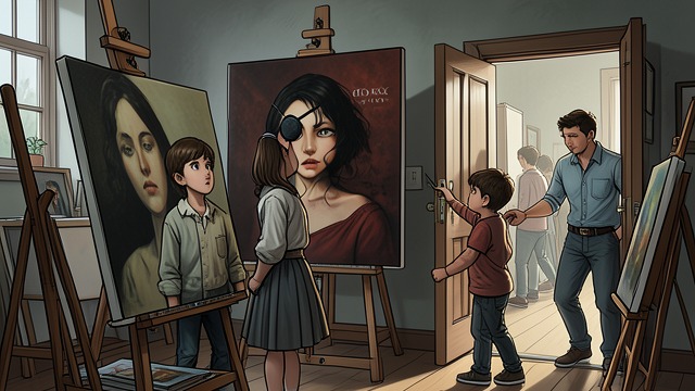 Art Club Return from "Another". The Absent Artist A Room Full of Evidence Mei Misaki visits the art club room with Koichi Sakakibara.