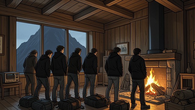 The Failed Repetition from "Another". The Ritual Under Suspicion A Familiar Setting The students arrive at the same lodge and prepare to climb the same mountain.
