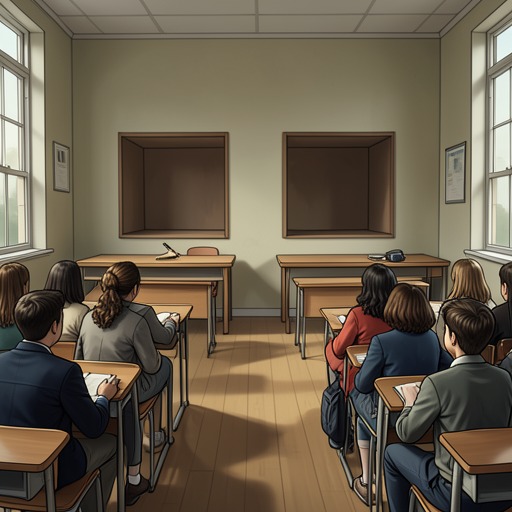 The Second Countermeasure from "Another". This flow traces how Koichi Sakakibara and Mei Misaki attempt to suppress the 1998 Class 3 disasters by doubling the students treated as absent.