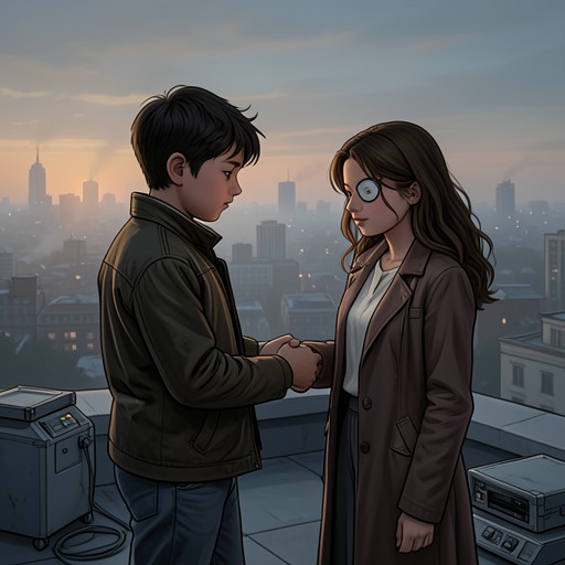 Koichi and Mei’s Bond from "Another". This flow traces the relationship between Koichi Sakakibara and Mei Misaki from curiosity through shared danger toward a guarded promise of reunion.