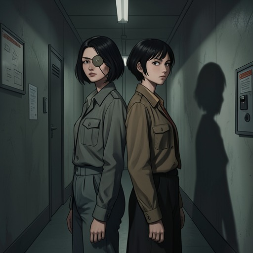 Mei and Misaki Fujioka from "Another". This flow follows the concealed sisterhood between Mei Misaki and Misaki Fujioka and the grief that shapes Mei’s conduct.