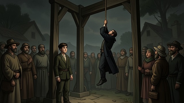 The Hanging He Never Forgets from "Killers of the Flower Moon". The Hanging He Never Forgets An Execution Goes Wrong As a boy, White watches his father execute a condemned prisoner.
