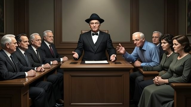 The Hung Jury from "Killers of the Flower Moon". The Hung Jury A Deadlock The first trial of Hale and Ramsey for Roan’s murder ends with a jury unable to agree.