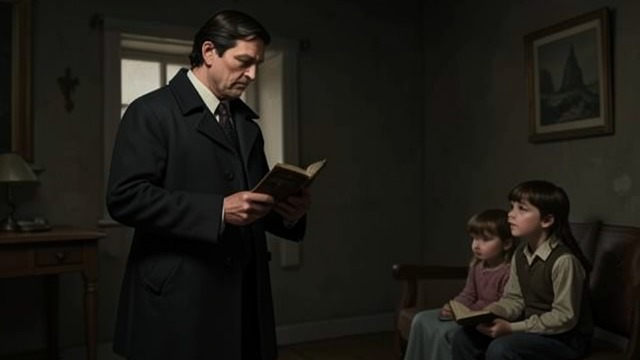 A Father’s Double Life from "Killers of the Flower Moon". A Father’s Double Life Betrayal Revealed Ernest’s confession exposes his involvement in the plot against the family.
