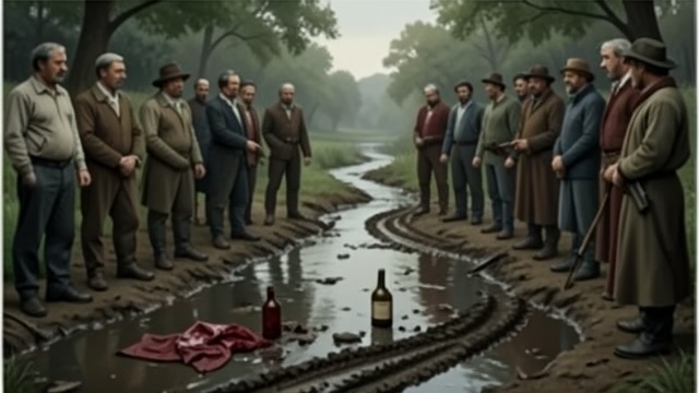 A Crime Scene Contaminated from "Killers of the Flower Moon". A Crime Scene Contaminated Evidence Left Behind At the creek, investigators notice blood, a bottle, and car tracks but collect almost nothing.