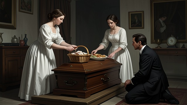 A Farewell in Two Traditions from "Killers of the Flower Moon". A Farewell in Two Traditions Funeral and Prayer Mollie arranges a funeral that joins Catholic service with Osage mourning customs.