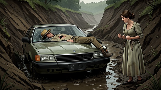 Roan’s Murder from "Killers of the Flower Moon". Roan’s Murder A Body in the Car Henry Roan is found shot in a ravine.