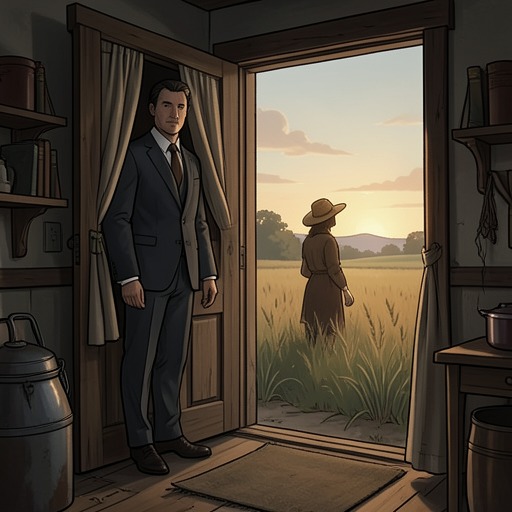 The Fate of W. W. Vaughan from "Killers of the Flower Moon". This flow follows Vaughan from a trusted legal relationship with George Bigheart to his murder and the later family effort to uncover what happened.