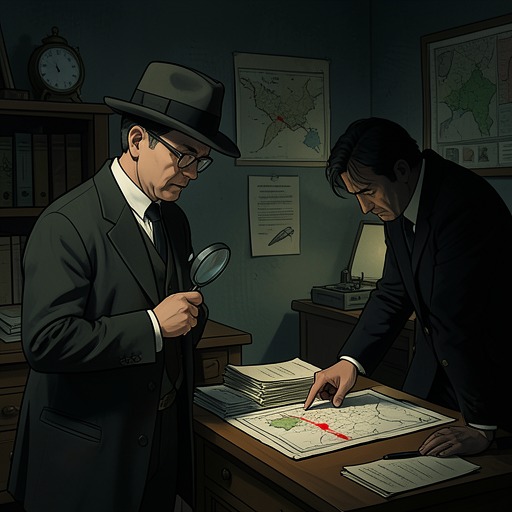 The Hunt for Anna’s Killer from "Killers of the Flower Moon". This flow follows the competing theories, false leads, and investigative breakthroughs surrounding Anna Brown’s murder.