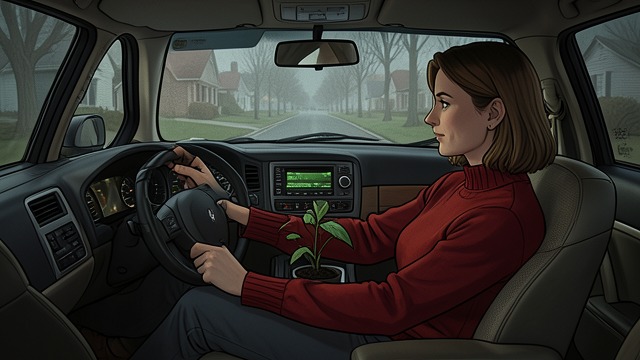 A Private Refuge from "Turtles All the Way Down". A Private Refuge The road becomes hers Aza drives Harold carefully, rarely exceeding the speed limit because she loves him.