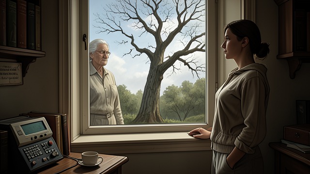 A Conditional Self from "Turtles All the Way Down". A Conditional Self A future self looks backward The narrator knows that Aza Holmes will grow older, build a life, and continue to experience illness and love.
