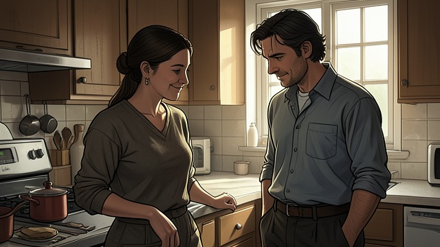 A Quiet Reconnection from "Turtles All the Way Down". A Quiet Reconnection The comfort of recognition Aza Holmes and Davis Pickett meet again after years apart and recover small memories from childhood.