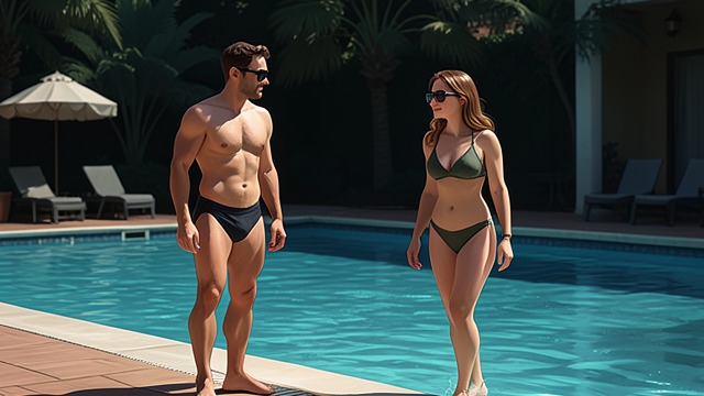 Recognized at the Pool from "Turtles All the Way Down". Recognized at the Pool A small memory matters Davis Pickett remembers Aza's favorite soda and welcomes her despite the awkwardness of their long separation.