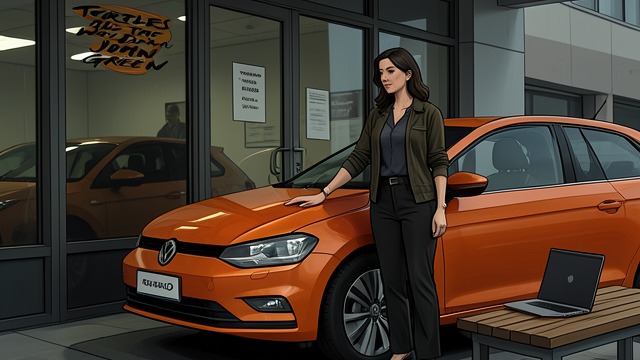 A Car and a Laptop from "Turtles All the Way Down". A Car and a Laptop Spending into possibility Daisy Ramirez buys an orange Volkswagen and a laptop, treating them as tools for mobility and study.
