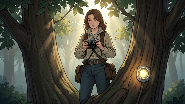 Finding the Hidden Camera from "Turtles All the Way Down". Finding the Hidden Camera A remembered device Aza Holmes remembers a motion camera from childhood visits near the Pickett estate.