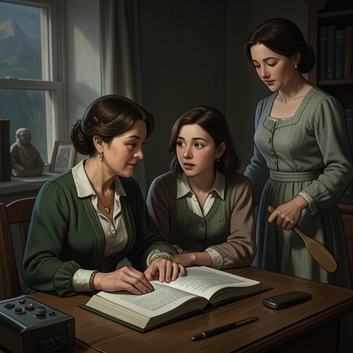 Stories as Acts of Care from "Turtles All the Way Down". This flow traces how writing, reading, and sharing stories help the characters approach experiences that are otherwise difficult to name.