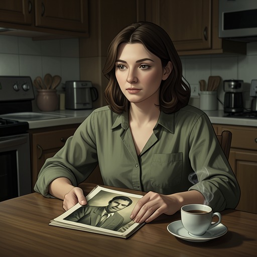 Aza's Bond With Her Father from "Turtles All the Way Down". This flow follows how objects, photographs, and remembered images let Aza remain connected to her father after his sudden death.