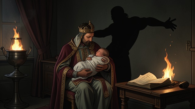 Queen and Mother from "The Canterbury Tales". Queen and Mother Vindication The false witness is struck down, and the household turns toward Christianity.