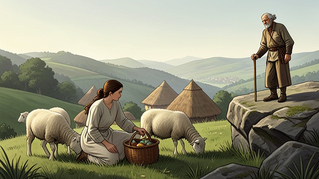 Daughterly Care from "The Canterbury Tales". Daughterly Care Labor for Janicula Griselda spins, tends sheep, gathers food, and preserves her father’s life. Love appears as repetitive material service.