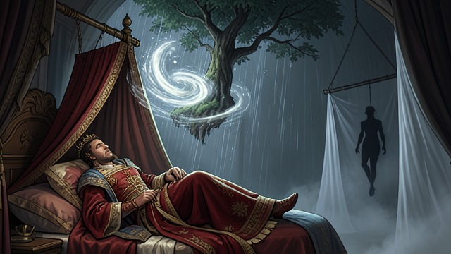 Croesus’s Misread Dream from "The Canterbury Tales". Croesus’s Misread Dream Warning Concealed as Favor Croesus dreams of rain, sunlight, and a tree, but interprets the vision as encouragement.