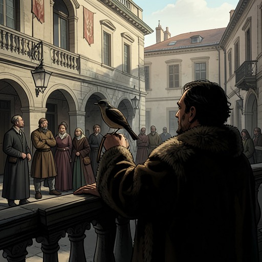 Walter’s Moral Exposure from "The Canterbury Tales". This flow traces Walter’s movement from admired ruler to public scandal and shows how his apparent restoration remains ethically compromised.