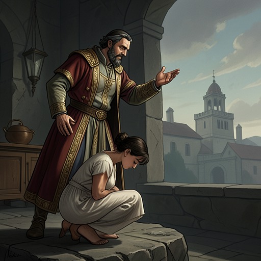 The Student’s Tale of Tested Patience from "The Canterbury Tales". This flow follows Griselda’s rise, repeated humiliation, and restoration while distinguishing her endurance from Walter’s cruelty.