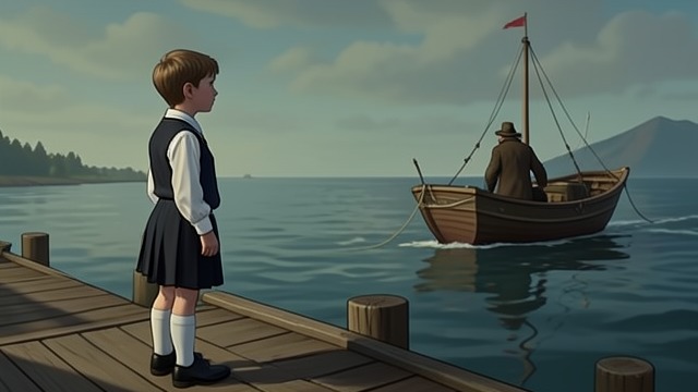 A Childhood Disrupted from "The Whale". The Loss of Security A family crisis Melville’s father dies after financial ruin has forced the family to leave New York.