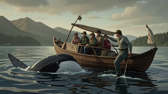 Watching Instead of Hunting from "The Whale". A New Livelihood An end to commercial hunts Commercial whaling ends in the Azores as economic conditions and legal obligations change.