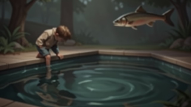 Childhood Dread from "The Whale". Fear of Deep Water A threatening element Baths, swimming lessons, and images of deep-sea creatures made water feel dangerous rather than inviting.