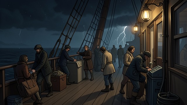 A Port of Enslaved Labour from "The Whale". Whaling’s Human Workforce Crews from many origins Whaling ships employ people from across the world, including Black sailors and men from the Azores and Cape…