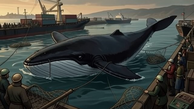 A Vulnerable Giant from "The Whale". Power and Exposure New threats Ship strikes, fishing gear, pollution, and noise threaten whales even when they are no longer hunted at the former industrial…