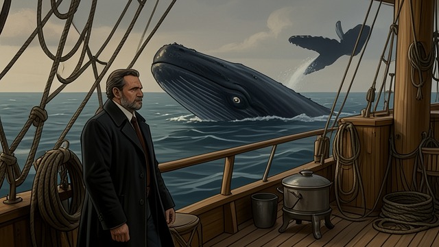 Ahab’s Enemy from "The Whale". A Whale Becomes an Adversary Personal vengeance Ahab treats Moby Dick as the agent of the injury that changed his life.