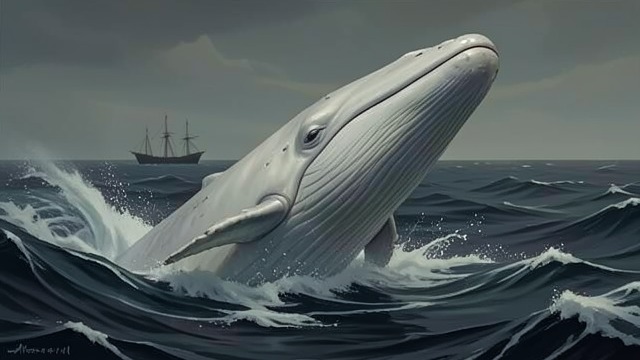 Melville’s White Whale from "The Whale". The Leviathan Reimagined A whale at the center Moby Dick becomes the object around which Melville gathers fear, metaphysics, politics, and questions of evil.