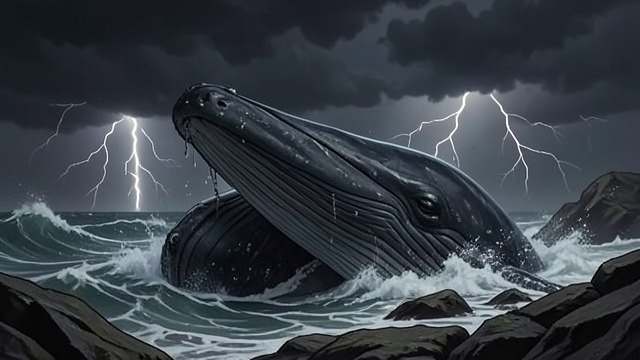 The Apocalyptic Animal from "The Whale". The Whale as Judgment Fear made visible Writers and artists associate whales with monsters, catastrophe, and the end of the world.