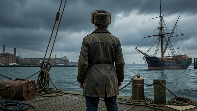 A Sailor Without Roots from "The Whale". The Sea as a New Life First passage Melville sails to Liverpool as a young sailor and feels like an outsider among the crew.