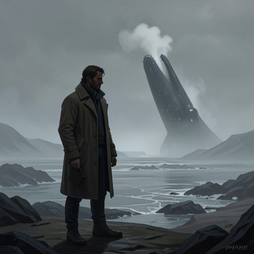 Hoare’s Mother and the Whale’s Breath from "The Whale". This flow traces how Hoare’s experience of whale breath and his mother’s death converge in a personal reckoning with dependence, loss, and mortality.