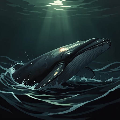 The Whale as Leviathan from "The Whale". This flow follows the whale’s movement from biblical and classical monster to Melville’s literary leviathan and Hoare’s living animal.